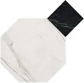Декоративный элемент Fap Roma Ottagono Statuario 20x20 матовый
