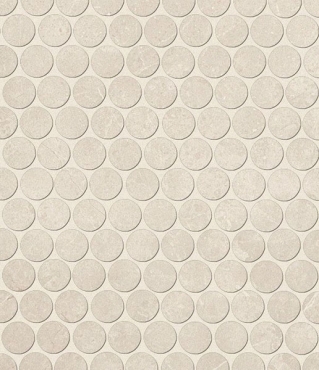 Мозаика Fap Roma Pietra Round Mosaico 29,5x32,5 матовая