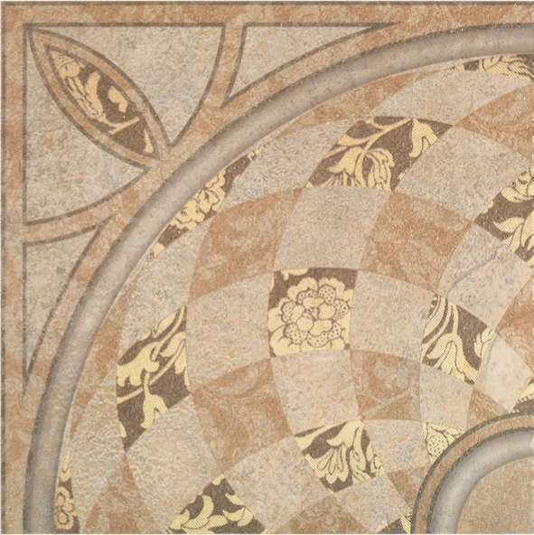 Панно Porcelanite Dos Roseton 5000 Beige 100x100 лаппатированное