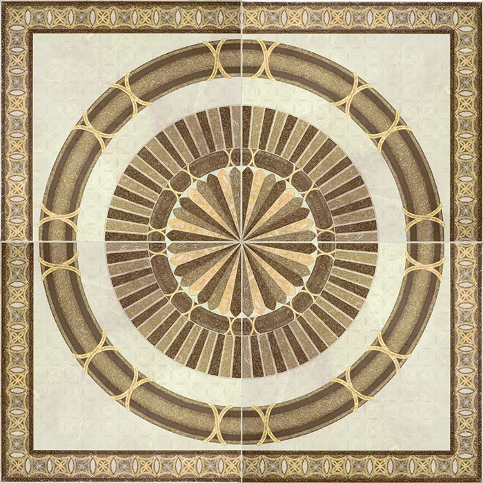 Панно Porcelanite Dos Roseton 5008 Ivory 100x100 лаппатированное