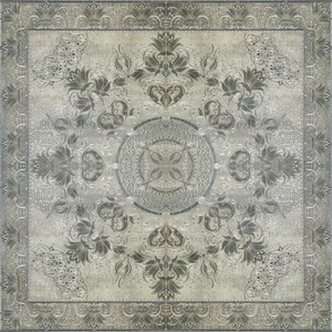 Панно Porcelanite Dos Roseton 5018 Perla Gris Acero 100x100 полированное