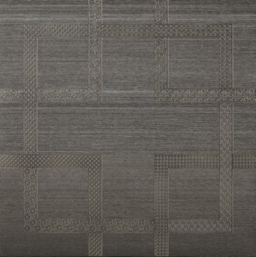 Декоративный элемент Fondovalle Rosone Decor Jet Black 80x80 матовый