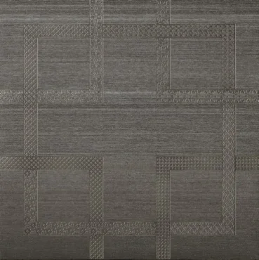 Декоративный элемент Fondovalle Rosone Decor Jet Black 80x80 матовый