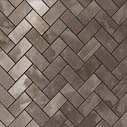 S.O. Black Agate Herringbone Mosaic