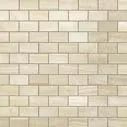 S.O. Ivory Chiffon Brick Mosaic