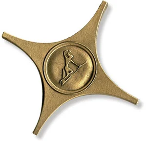 Вставка Vallelunga Спец. элемент Full Metal Inserto Bronzo 12,5x12,5 лаппатированная