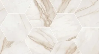 Supreme Calacata Mosaico Hexagon