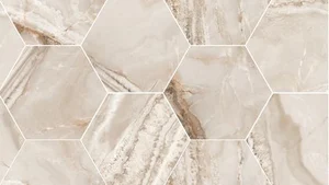 Мозаика Flaviker Supreme Onyx Prestige Mosaico Hexagon 29,2x51 матовая