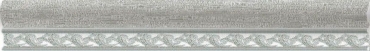 Бордюр Azteca Symphony Moldura 30 Gris 4,5x30 матовый