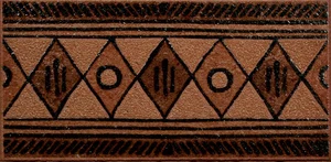 Декоративный элемент Gres de Aragon Tabica Arlequin 12x25 матовый