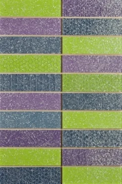 Декоративный элемент Colorker Tesela Mandalay Ocean-Violet-Mint 20x30 глянцевый