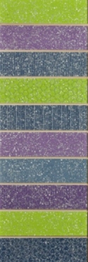 Бордюр Colorker Tesela Mandalay Ocean-Violet-Mint 5x20 глянцевый