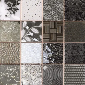 Ceramic Mosaics Tiffany Black 186637