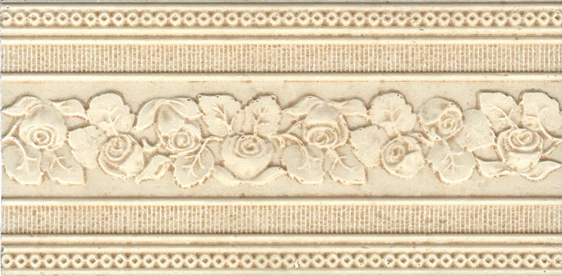 Бордюр Aparici Tirreno Crema Cenefa 10x20 структурированный