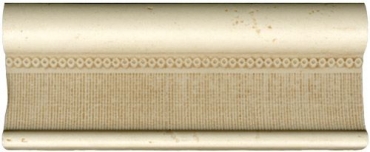 Бордюр Aparici Tirreno Crema Moldura 8x20 структурированный