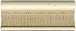 Бордюр Aparici Tirreno Crema Moldura 8x20 структурированный