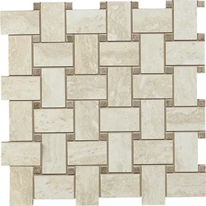 Мозаика Tagina Travertini Bianco 8DF08MTH 30x30 матовая