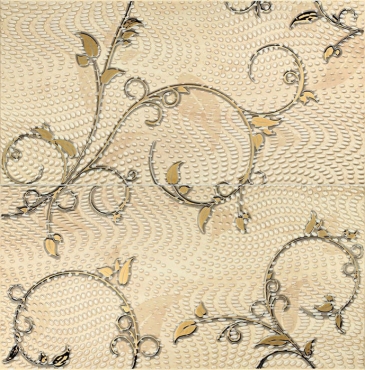 Панно Tubadzin Traviata Ornament 60,8x61,8 глянцевое