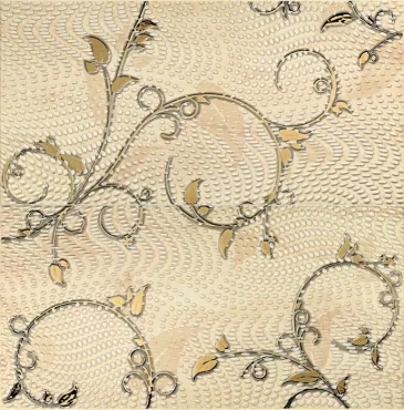 Панно Tubadzin Traviata Ornament 60,8x61,8 глянцевое