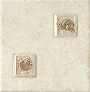 Декоративный элемент Vallelunga Tuscia Decoro Fauna 20x20 матовый