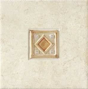 Декоративный элемент Vallelunga Tuscia Ocra Dec. Singolo 20x20 матовый