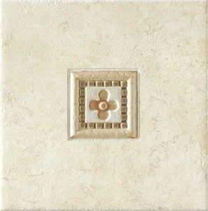 Декоративный элемент Vallelunga Tuscia Rosa Dec. Singolo Civita 20x20 матовый