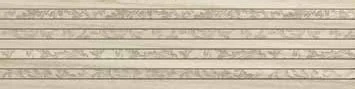 Декоративный элемент Vallelunga Urbe Fascia Preincisa Floreale Sand 22,5x90 лаппатированный