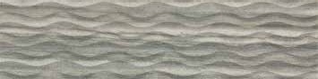 Декоративный элемент Vallelunga Urbe Fascia Wave Iron 22,5x90 лаппатированный