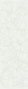 Декоративный элемент Iris Victoria Floral Ivory 25x75 матовый