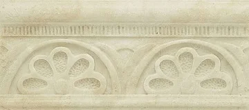 Бордюр Vallelunga Villa Ada Avorio List. Priscilla 7x15 матовый