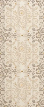 Декоративный элемент Novabell Visconti Damascato Beige 25x60 матовый