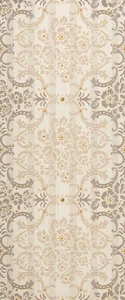 Декоративный элемент Novabell Visconti Damascato Beige 25x60 матовый