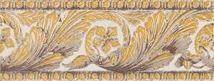 Бордюр Novabell Visconti Listello Capitello Beige 9,5x25 матовый