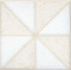 Kerama Marazzi Вставка Амальфи орнамент белый STG/B407/1266 9,9x9,9 матовая