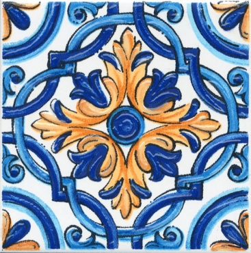 Kerama Marazzi Вставка Капри майолика STG/A490/1146 9,9x9,9 глянцевая