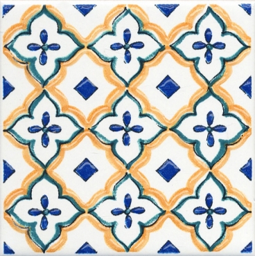 Kerama Marazzi Вставка Капри майолика STG/A491/1146 9,9x9,9 глянцевая