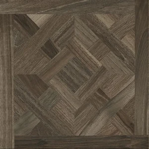 Декоративный элемент Casa Dolce Casa Wooden Tile Cassettone Walnut 80x80 глазурованный