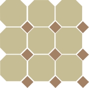 Керамогранит Topcer Yellow Octagon 03 Caramel Dots 04 30x30 матовый