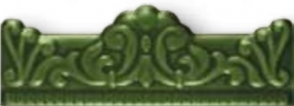 Zocalo Moldura Barocca Verde
