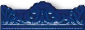 Zocalo Moldura Barroca Azul Vale