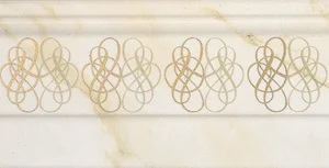 Бордюр Carmen Zocalo Odissey Crema 15x29,5 глянцевый