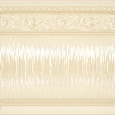 Бордюр Carmen Zocalo Yara Crema 15x15 глянцевый