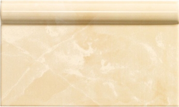 Бордюр Iris Zoccolo Miele 15x25 глянцевый