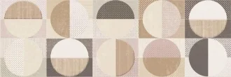 Dec Circles Warm Brillo
