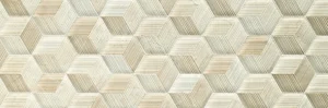 Декоративный элемент Impronta Experience Wall Cube Crema Velluto 32x96,2 матовый