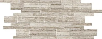 Italian Icon Vein Cut Beige Muretto Mosaico Nat
