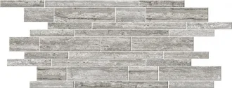 Italian Icon Vein Cut Grey Muretto Mosaico Nat