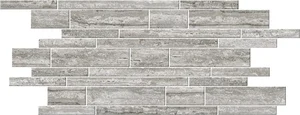 Мозаика Cisa Italian Icon Vein Cut Grey Muretto Mosaico Nat 30x60 матовая