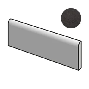 Бордюр Equipe Magma Bullnose Black Coal 24992 6,5x20 матовый