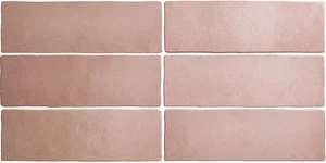 Плитка Equipe Magma Coral Pink 24961 6,5x20 матовая
